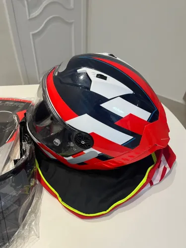 Capacete LS2 Thunder Carbon Racing + Acessórios
