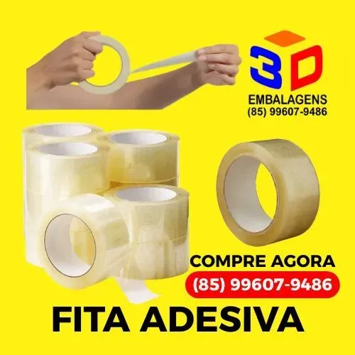 Fita Adesiva para Embalagens mais barata de Fortaleza!