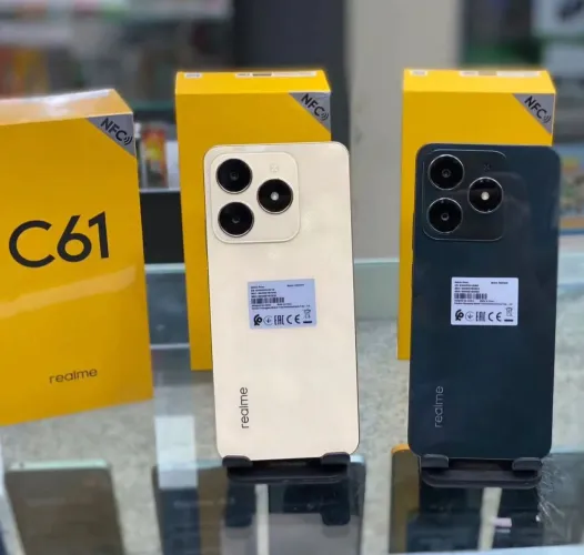 Smartphone C61 REALME 128gb/4Ram Novo Lacrado - Entregamos Grátis 