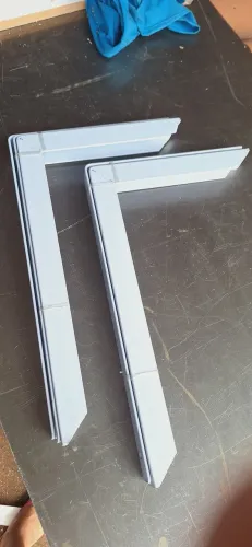 Cantoneiras de Metal o Par 50cm (2 unid)