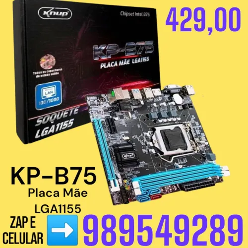 Placa mãe KP-B75 LGA1155