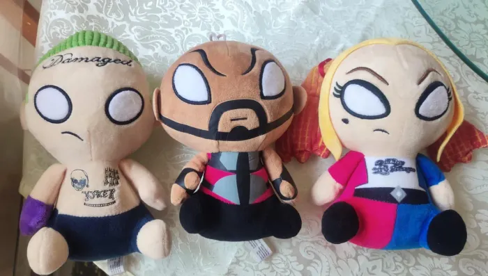 Pelúcia de personagens do Esquadrão Suicida
