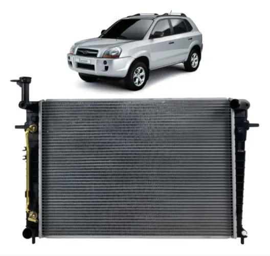 Radiador Tucson Sportage 2.0 2.7 Cx Estriada 2005 Á 2019