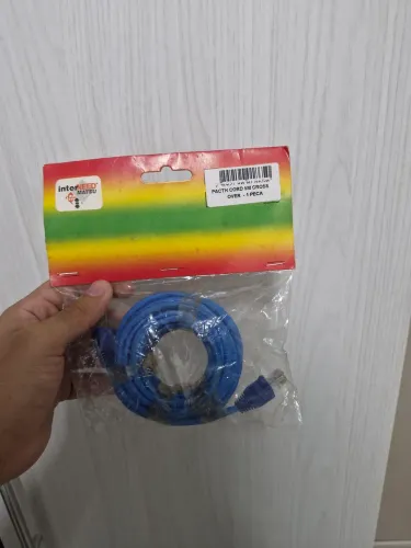 Cabo de Rede Patch Cord 5m Cross Over -1 Peça