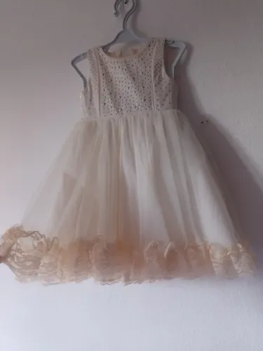 Lindo vestido infantil festa - tamanho 1 ano - novo