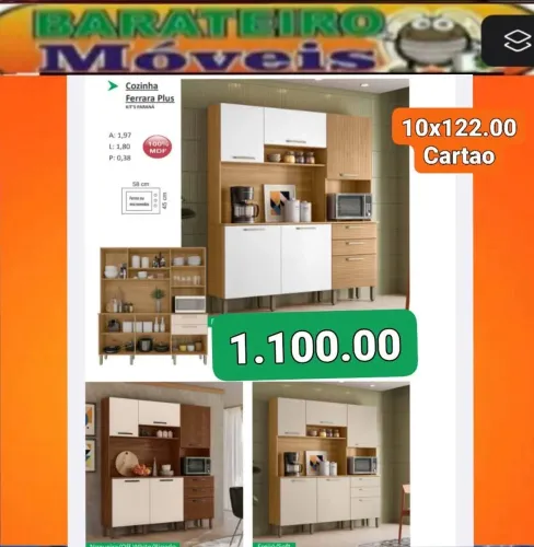 Armario de cozinha plus