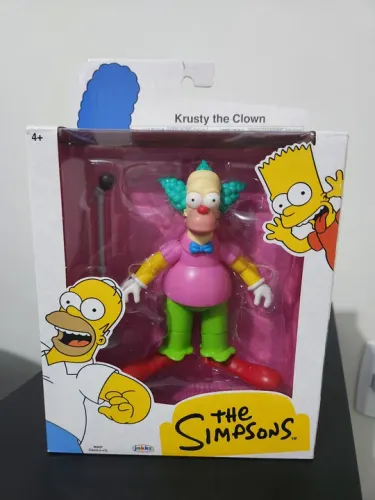 Krusty, o palhaço - The Simpsons - Jakks Pacific