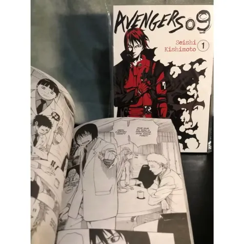 Avengers 09 mangá vol 01 e vol 02 Seishi Kishimoto