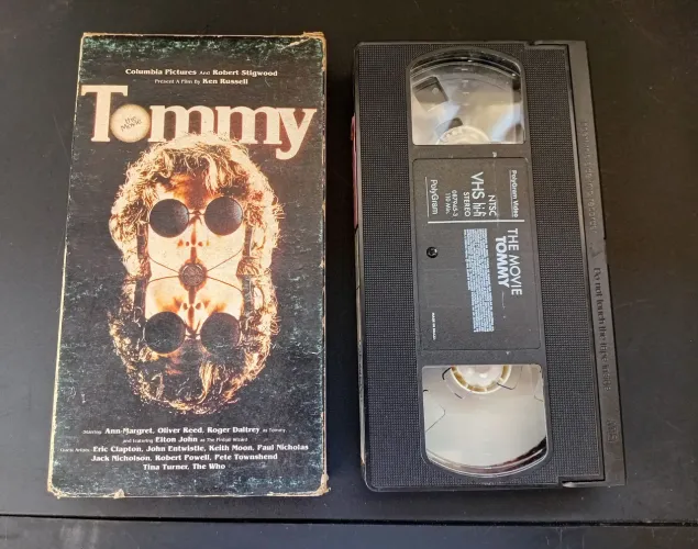 FILME VHS ORIGINAL  TOMMY THE MOVIE