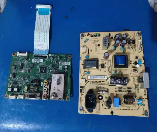 Placa principal e fonte monitor Lg M2241a