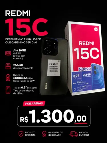 Celular novo REDMI