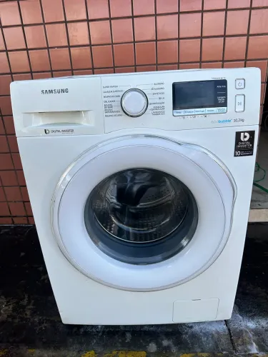 Máquina de lavar Samsung 10,2 kg cesto inox