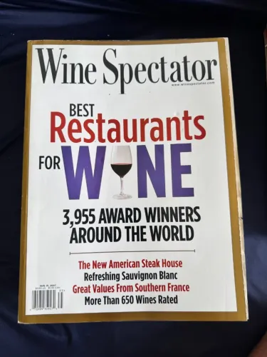 Wine Spectator (2007) - Coleção Guias e Avaliações de Vinhos