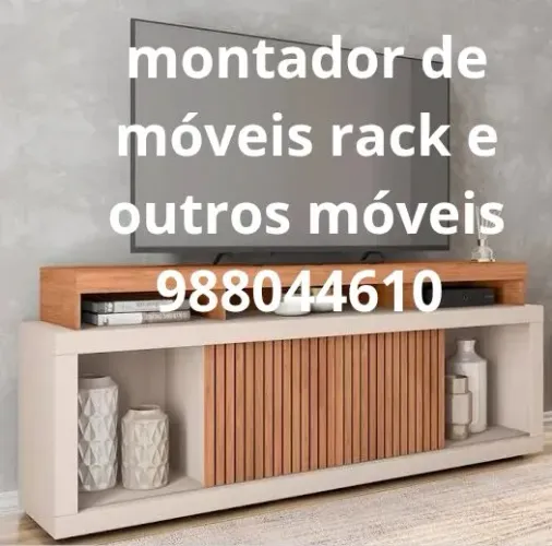 Montador de móveis rack e outros