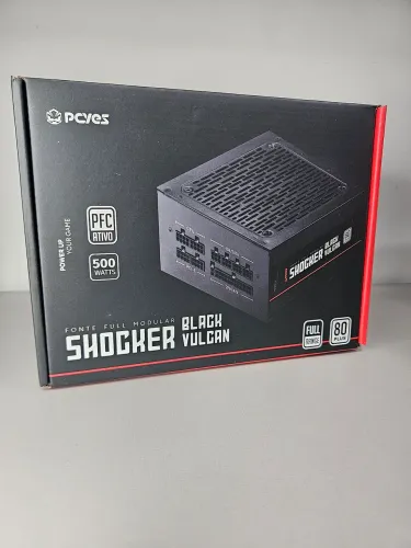 Fonte Gamer Atx 500w Full Modular 80 Plus White