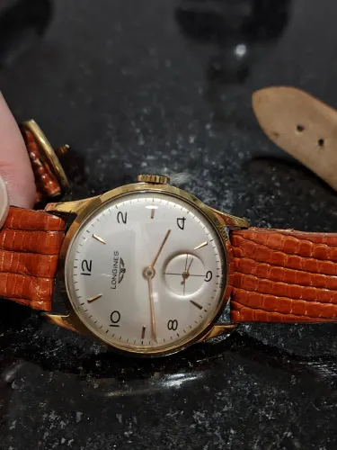RELÓGIO LONGINES SUÍÇO EM OURO 18K 750! REVISADO! CAIXA ASSINADA!