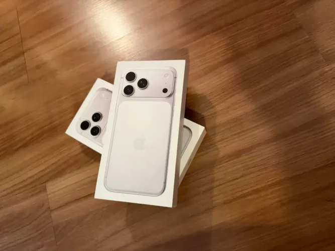 IPHONE 17PRO MAX 256GB SILVER NOVO LACRADO