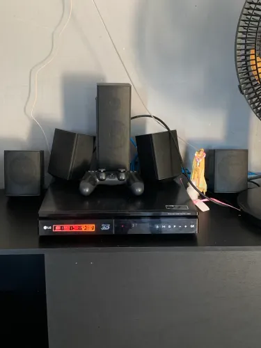 Home Theater LG LHB625M 5.1 1000W completo
