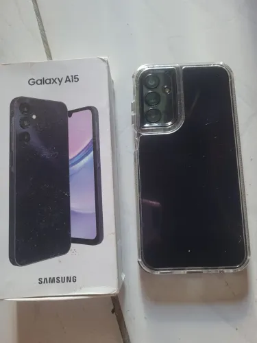 Samsung a 15 na caixa todo original película capa e caixa