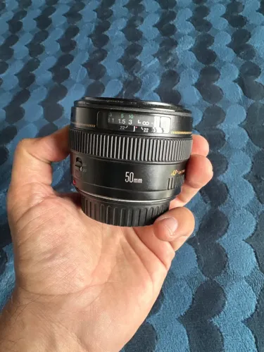 Lente Canon 50mm - 1:1.4