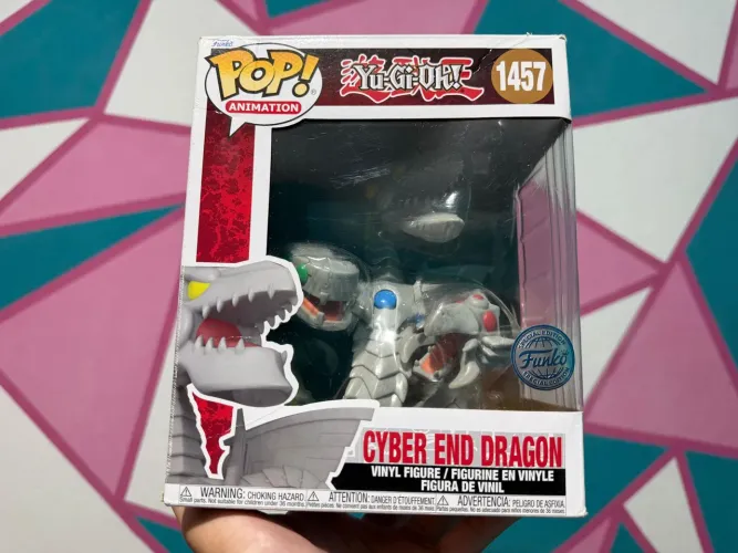 RARA Edição Especial Funko Pop Cyber End Dragon 1457 Yugioh