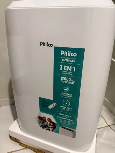 Ar-Condicionado Philco Portátil 12000BTUs Frio PAC12000F5 220V