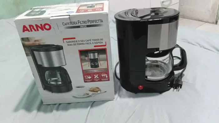 Cafeteira filtro perfeita inox Arno