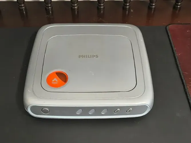 DVD CD Player Philips DVP4000 Som Antigo Vintage p/ Conserto ou Peças