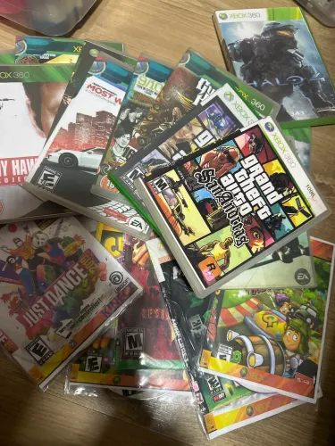 Jogos Xbox 360 dvs
