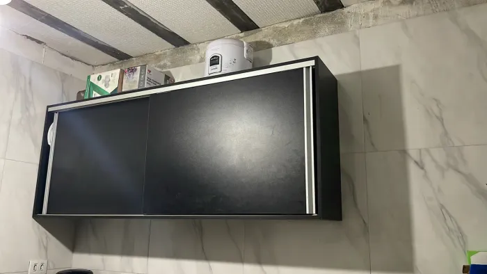 Armário de parede em bloco forte de mdf