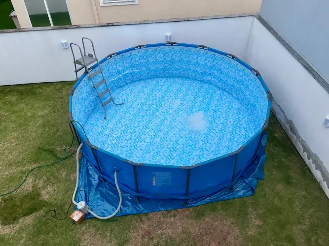 Piscina 16 mil litros - Completa