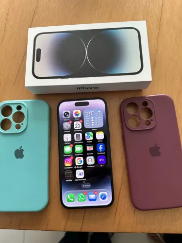iPhone 14 Pro 128GB Preto - 100% Original (Nunca Aberto) + Caixa