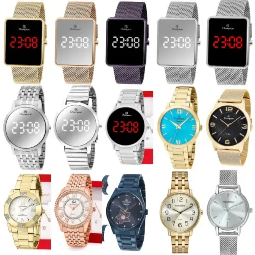 Relógio feminino. Valor varia entre 180,00 a 240,00 reais. Originais.