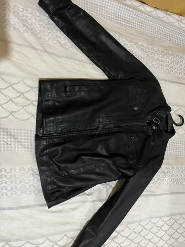 Jaqueta de couro