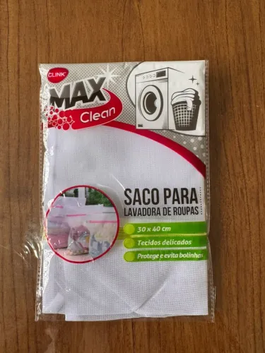 Saco de Lavagem Roupas Delicadas 30x40 Clink