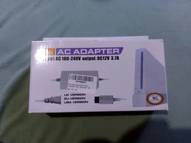 Fonte Nintendo wii bivolt nova