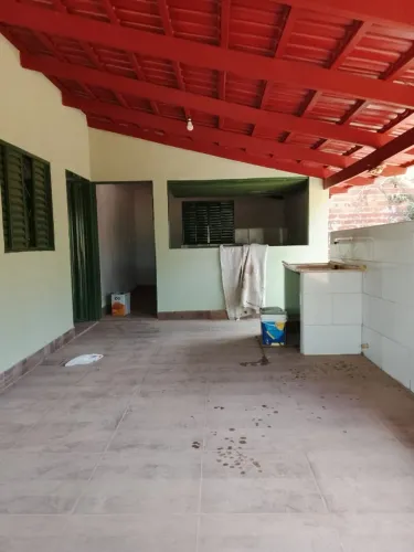 chácara 1.216mt com casa poço artesiano com pomar