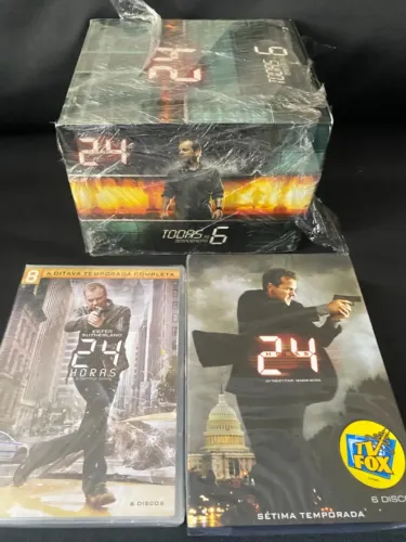Box Coleção 24 Horas - 1ª a 6ª Temporada + 7ª e 8ª Temporadas
