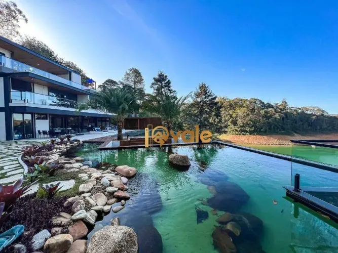 Mansão beira represa de Igaratá à venda, 670 m² Condomínio Recanto Pássaros Jacareí/SP