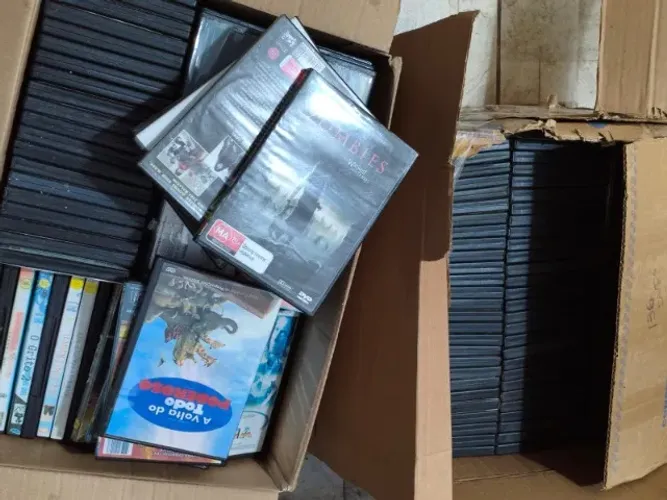 Coleção de 600 DVD-Rip
