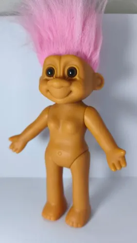 Boneco antigo Russ troll elfo elfs
