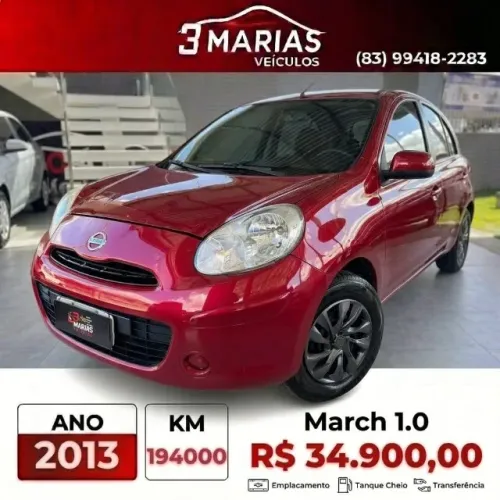 Nissan March 1.0 12V Flex 5P 2013
