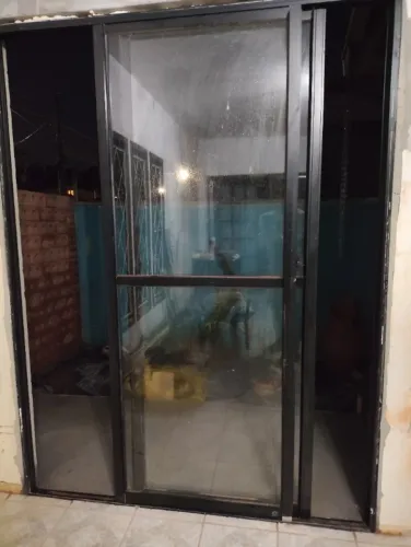 Porta de alumínio de correr para desapegar agora!!!