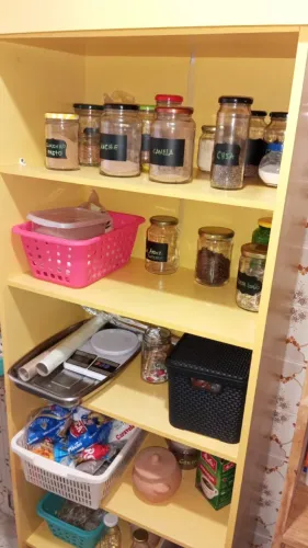 Estante Multiuso Vertical-AMARELA - O Coringa da Organização Prática!