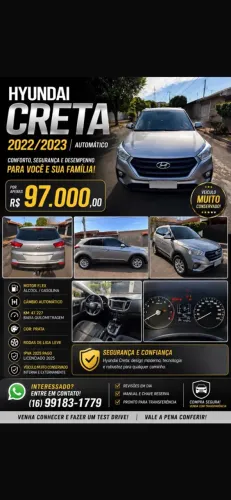 Hyundai Creta Action 1.6 16V Flex AUT 2023