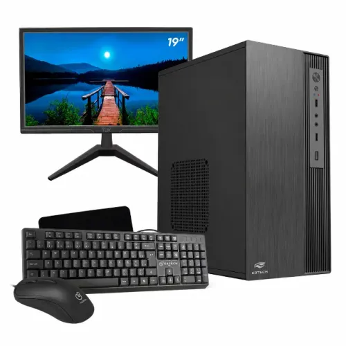 PC Completo i5 + SSD + 8GB RAM | Windows 10 + Office | Monitor 19" | Garantia 6 Meses
