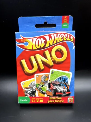 JOGO UNO HOT WHEELS MATTEL