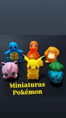 MINIATURAS POKÉMON POR 15 REAIS CADA