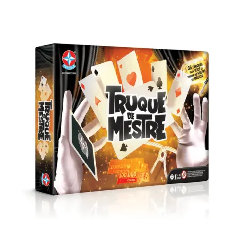 Jogo Truque De Mestre Estrela Acima De 1O Anos