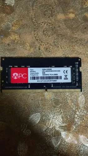 Ram ddr4 notebook 8 gigas